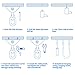 360° Swivel Swing Hangers for 1200lb Heavy Duty in 304 Stainless Steel, Swing Hook Set Fits Wood & Concrete for Yoga, Hammock, Trapeze, Boxing Sandbag Lifting Rope and Playground Suspension Equipments