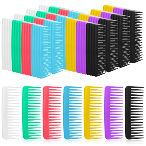 Set de 105 Peines de Dientes Anchos de Colores miniatura 1