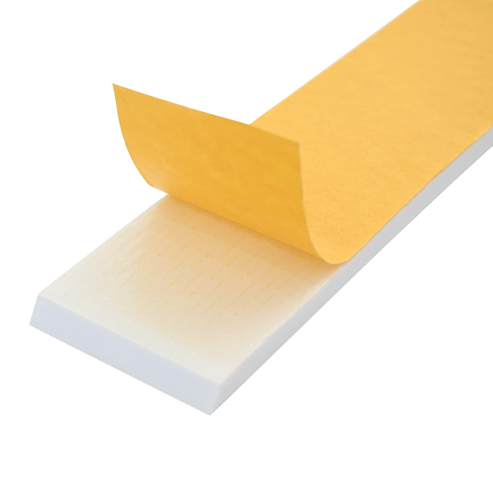 vidaXL Nastro adesivo in schiuma 20 pezzi, bianco 30 mm x 5 m, schiuma CR, nastro adesivo rotondo, schiuma CR, protezione dall'umidità, efficace e universale, isolamento