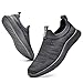 MrToNo Sneaker Uomo Donna Infilare Slip on Sneakers Scarpe Senza Lacci Casual Scarpe da Running Corsa Leggero Corsa Camminare Scivolare Scarpe da Ginnastica Outdoor Jogging Sportive Fitness-HUISE-40