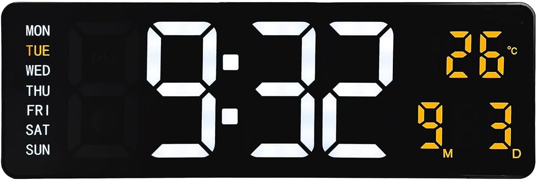 NEXTIME Super Digi Digital Wall/Alarm Clock