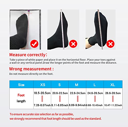 Tairibousy Postoperative Schuhe Medical Orthopedic Foot Brace Vorfußentlastungsschuh für Operationen (m)