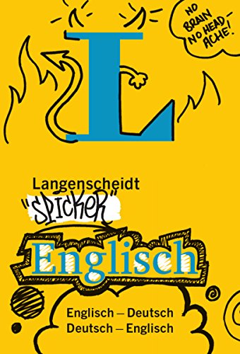 Télécharger Langenscheidt Spicker Englisch: Englisch-Deutsch / Deutsch-Englisch PDF