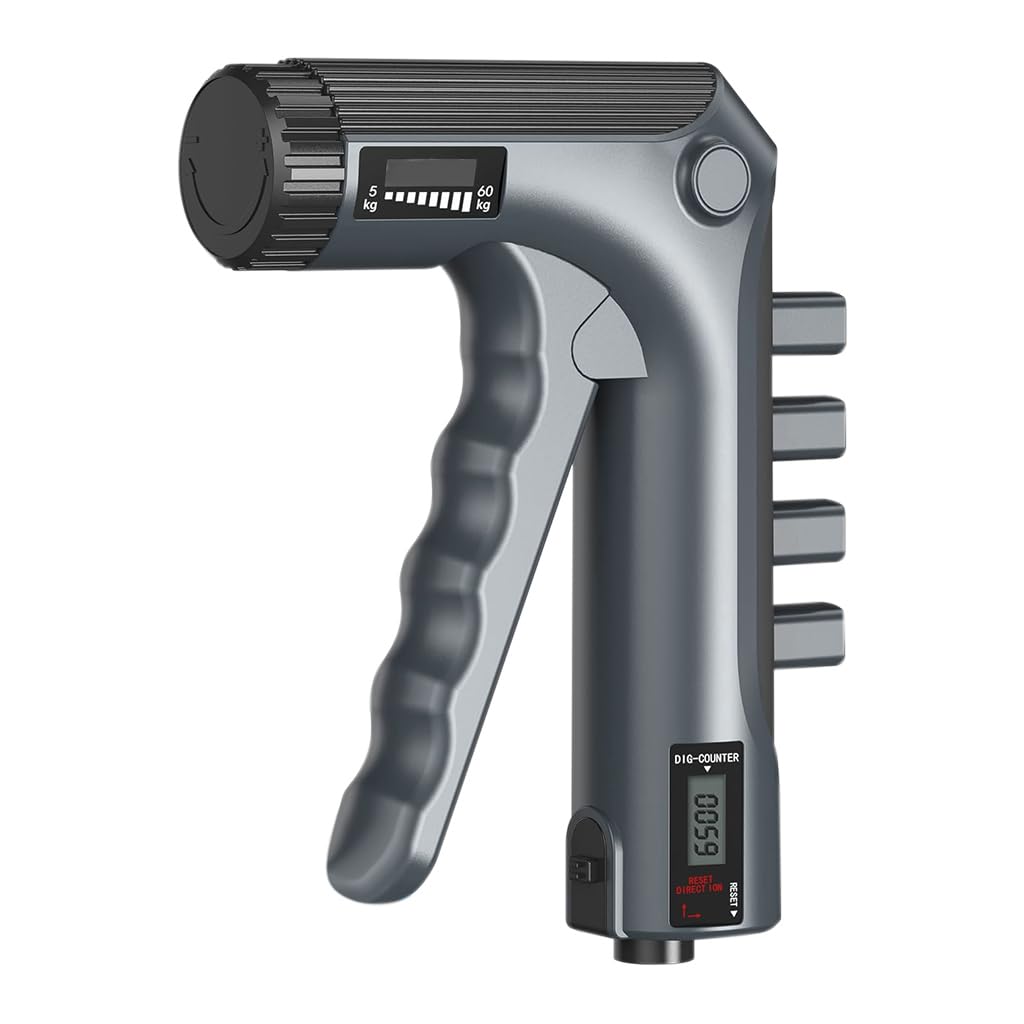Optifit® Grip Strengthener with Digital Counter 11lbs -132lbs Adjustable Resistance 2 In 1 Forearm Strengthener Finger Strengthener Multifunctional Hand Strength Trainer Improve Hand Finger Dexterity (B0CZLG2JH2) Amazon Price History, Amazon Price Tracker
