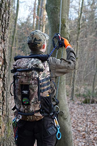 Mardingtop 40L Duffle Backpack Molle Travel Sports Gym Carry-On Bag for Men Women 6346-Army Green