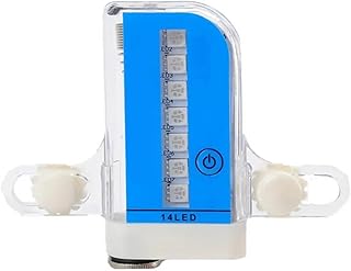 DKJAHSEK Spoke Light for Bicycle Tyres Bicycle Light Waterproof Bicycle Cycling Wheel Tyre Valve Stem Rim Decor Spoke Light Lamp for Safe Cycling (Blue)