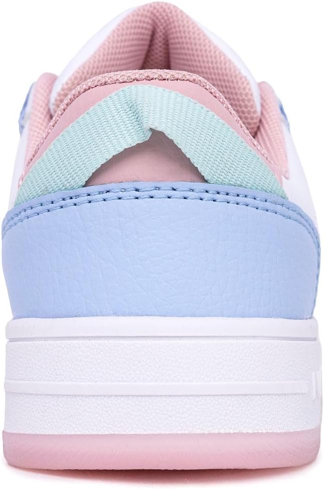 Nautica Girls Kids Athletic Sneakers, Lightweight Casual Shoes for Walking School and Play, Lace Up Everyday Comfort for Little Kid & Big Kid