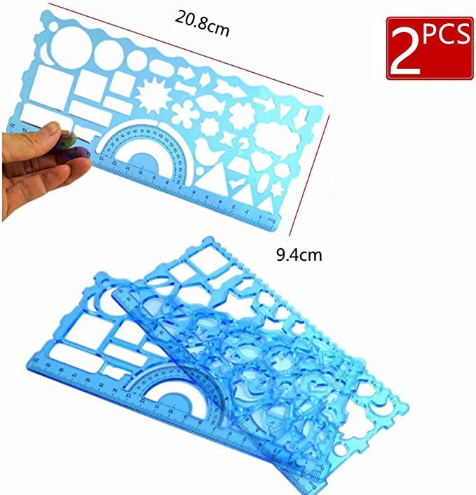 Image of Royals Spirograph Designing (Stencil Pack of 12) | Return Gift for Kids Gifts| Gifting for Kids Birthday Party