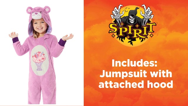 Disfraz Share Bear para niños Spirit Halloween 5T-6T miniatura 2