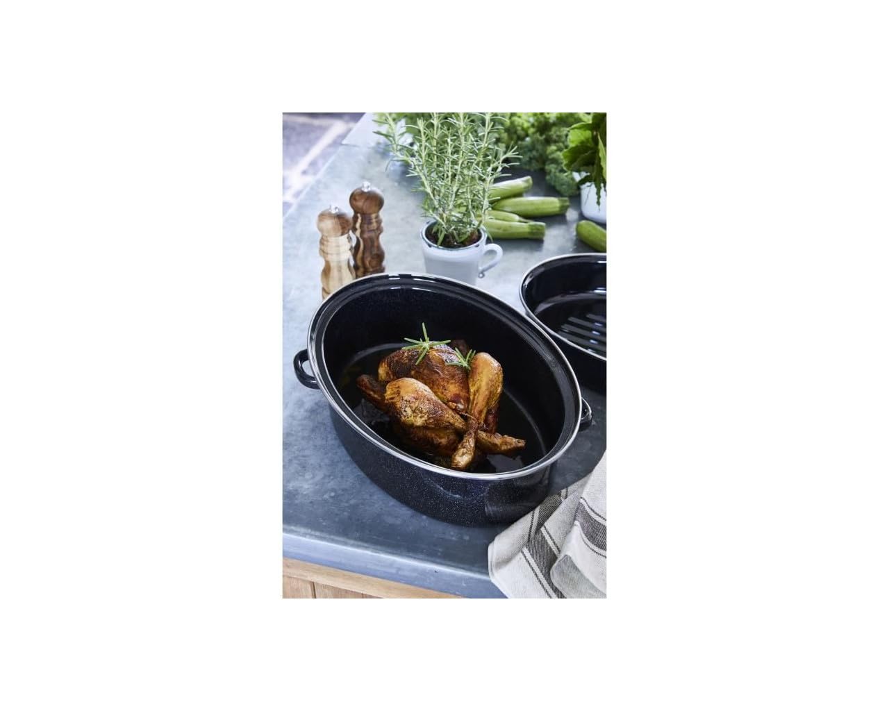 Baumalu Cocotte Ovale Roaster 42 cm 11,2 Litres