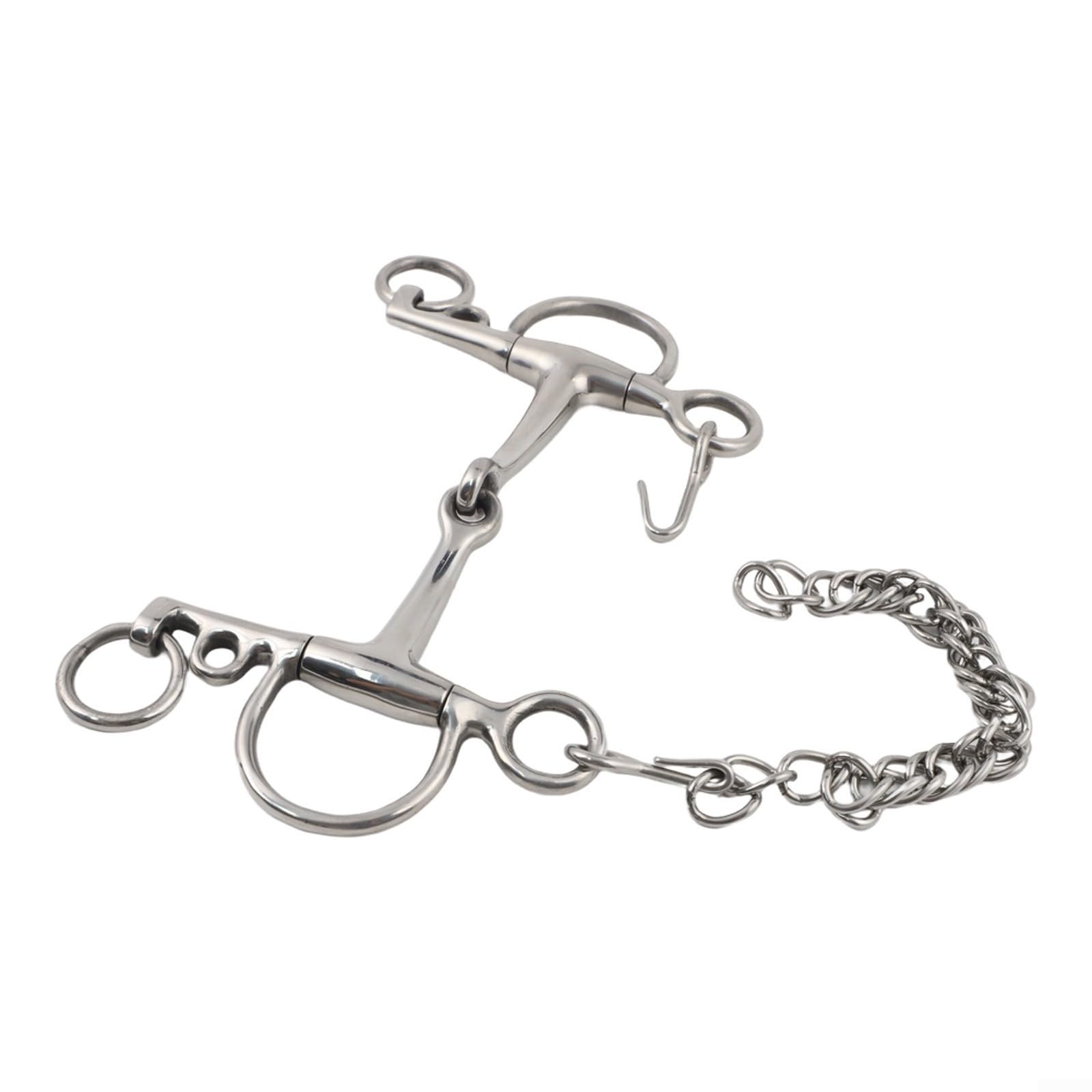 Mors Équestre Acier Inoxydable 12.5cm Mors Équestre Acier Inoxydable