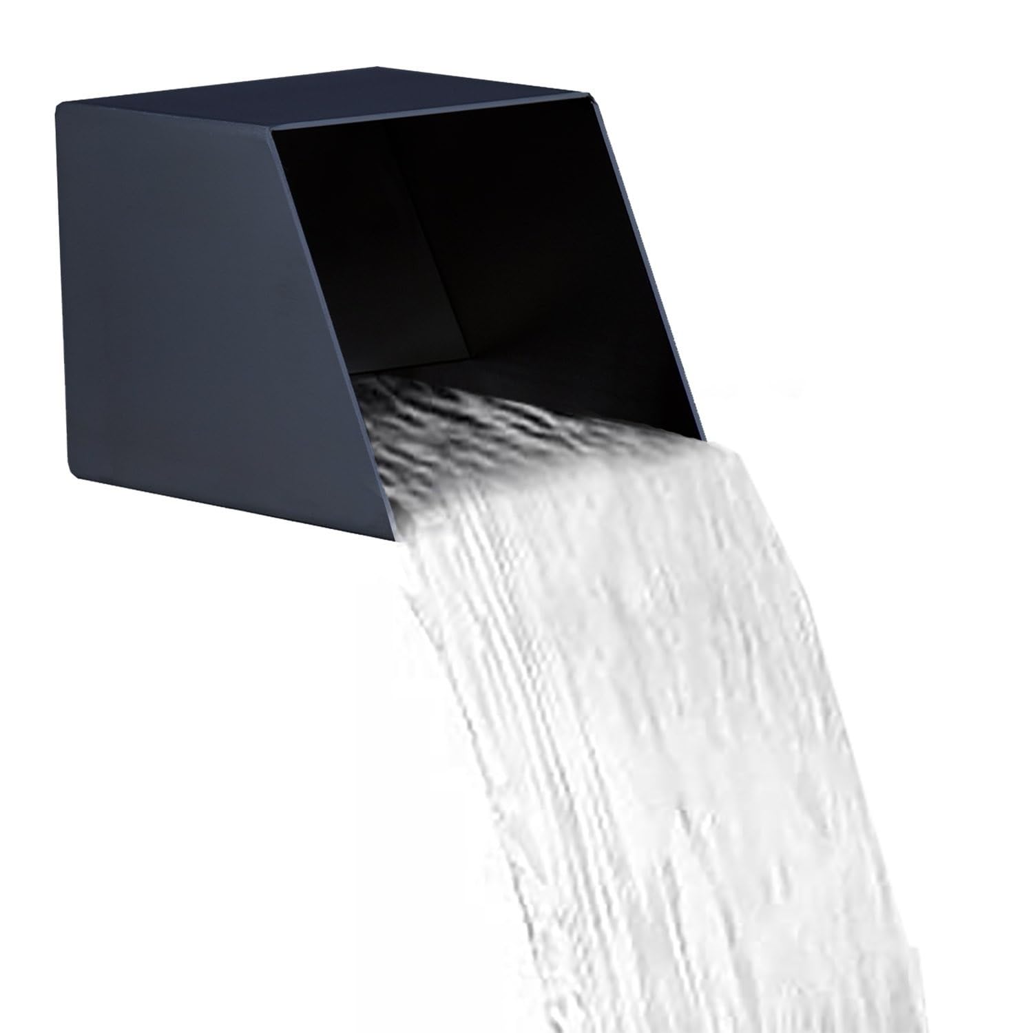 Amazon.com: OMKUOSYA Waterfall Pool Fountain, Square Water Fountain ...