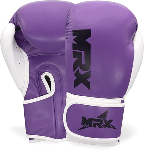 Miniatura 5 de MRX - Guantes de boxeo con envolturas de mano gratis para hombres y mujeres, guantes de entrenamiento de boxeo, kickboxing, Muay Thai, guantes de