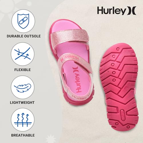 Image of Hurley Kids' Ken Adjustable Strap Sandals