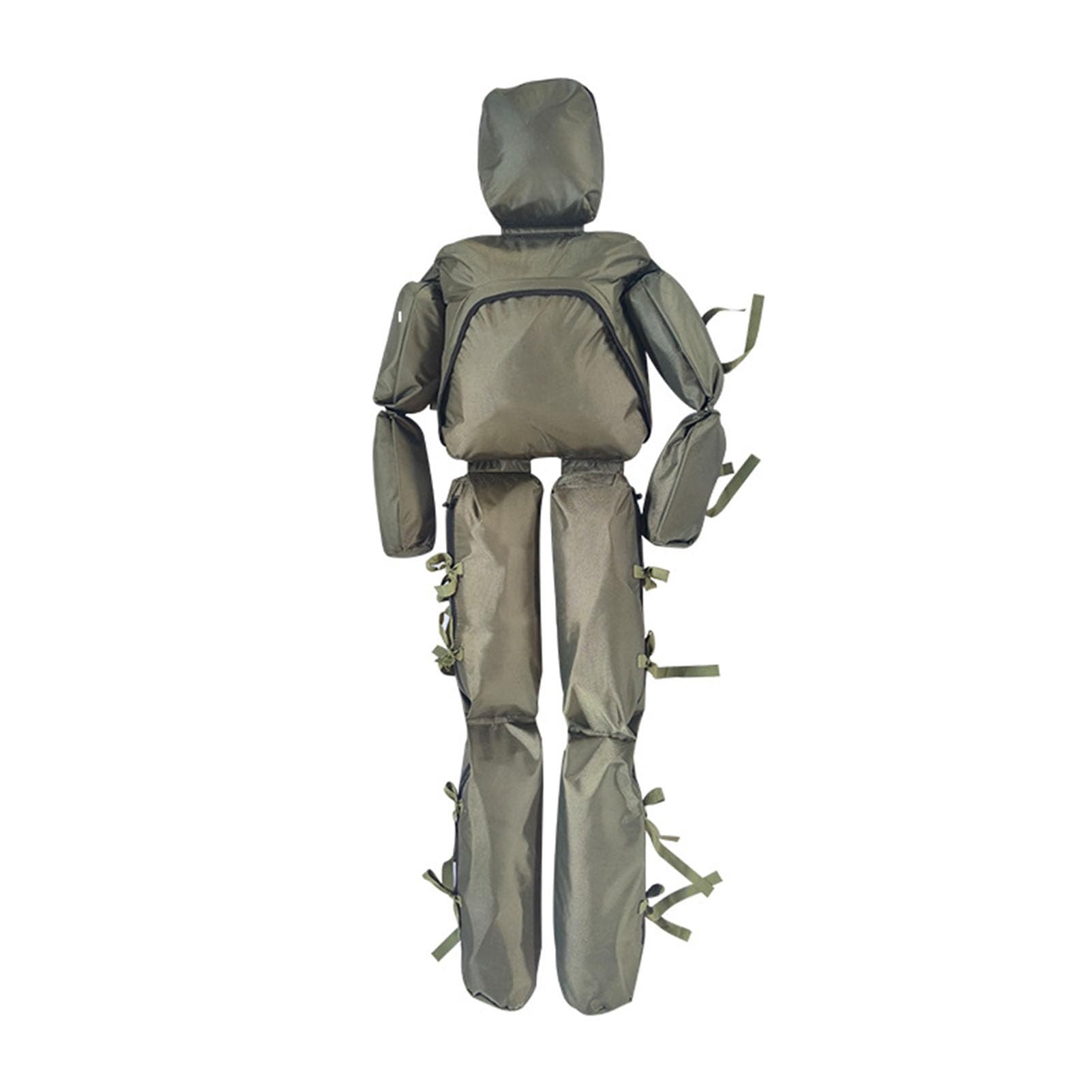 ZFUCMAYL Lifesaving Dummy for Water Practice,22/44 LBS Realistic PVC Water Rescue Training Dummys,5.6/5.7 FT Tall Swimming Training Dummy,for Lifesaving Drills(Color 1,175cm-20kg)