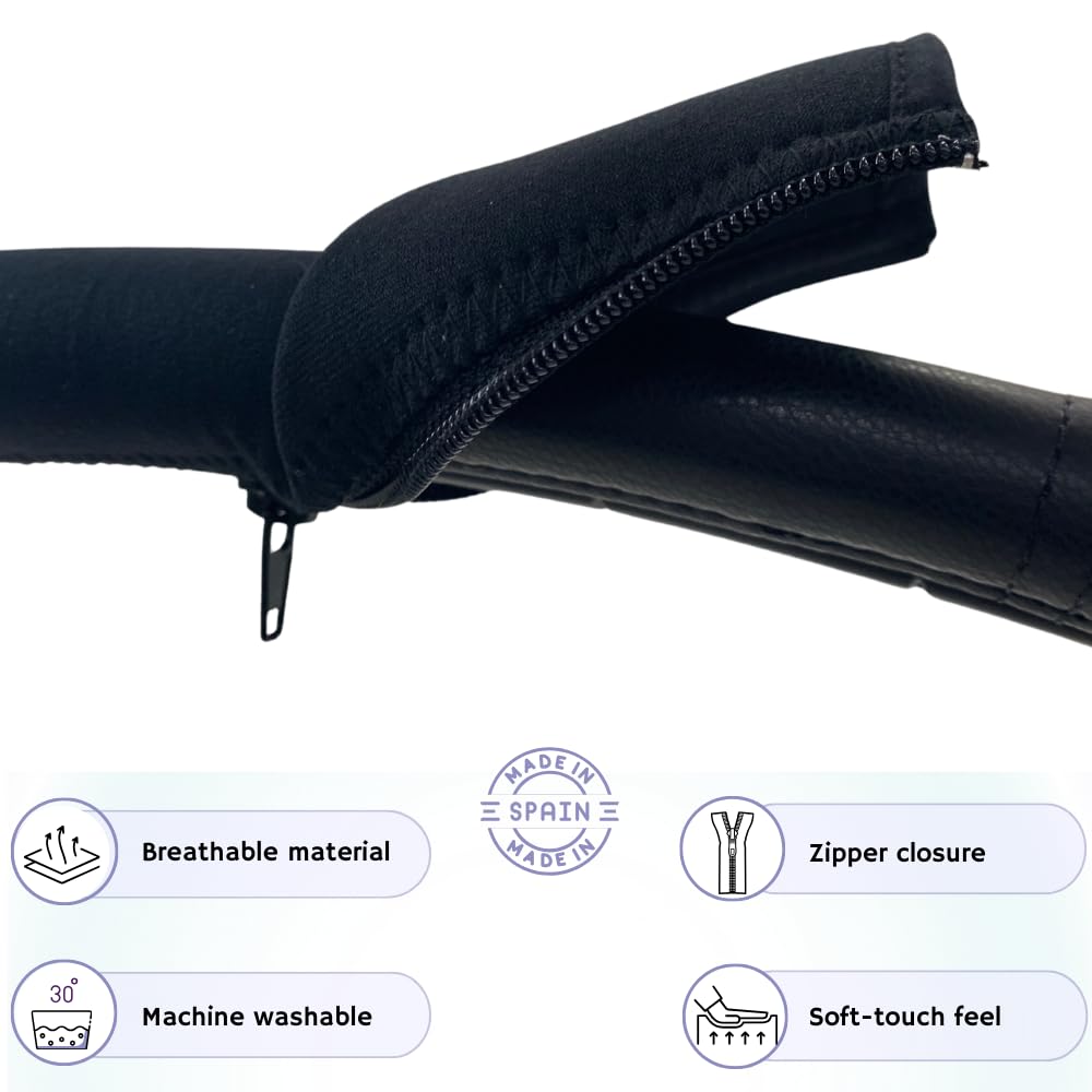 PROTEC TIF | Neoprene Carry Handle, Fitted Cover, Compatible with Bugaboo Donkey 3 and 5 | Cameleon 3+ | BEE 6 | Fox 1, 2 and 3