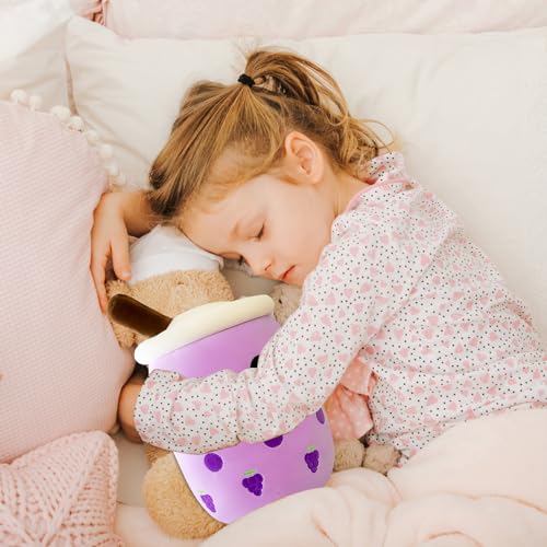 DAWRIS Bubble Tea Plüschkissen, Plüschtier Stofftier Boba Tea 25cm ilchtee Tasse Plush Plüschkissen Weich Kuscheltier Plüschkissen Spielzeug für Weihnachten, Geburtstag (Lila)