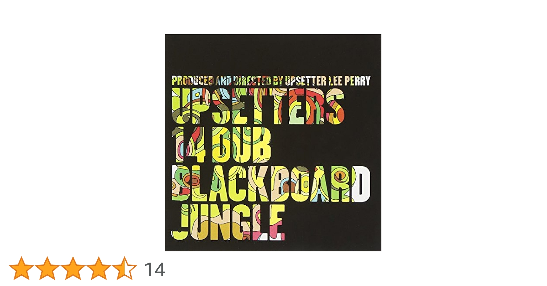 その他 UPSETTERS 14 DUB BLACKBOARD JUNGLE Blackboard Jungle Dub | The Upsetters | Tiger Blood Tapes