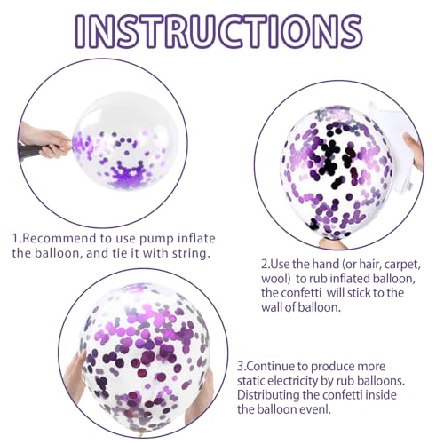Image of Pink Purple Birthday Party Decorations Supplies Lavender Happy Birthday Banner Honeycomb Balls Fringe Curtain Foil Balloons Hanging Swirls Cake Topper Tablecloth Party Supplies for Women Girls