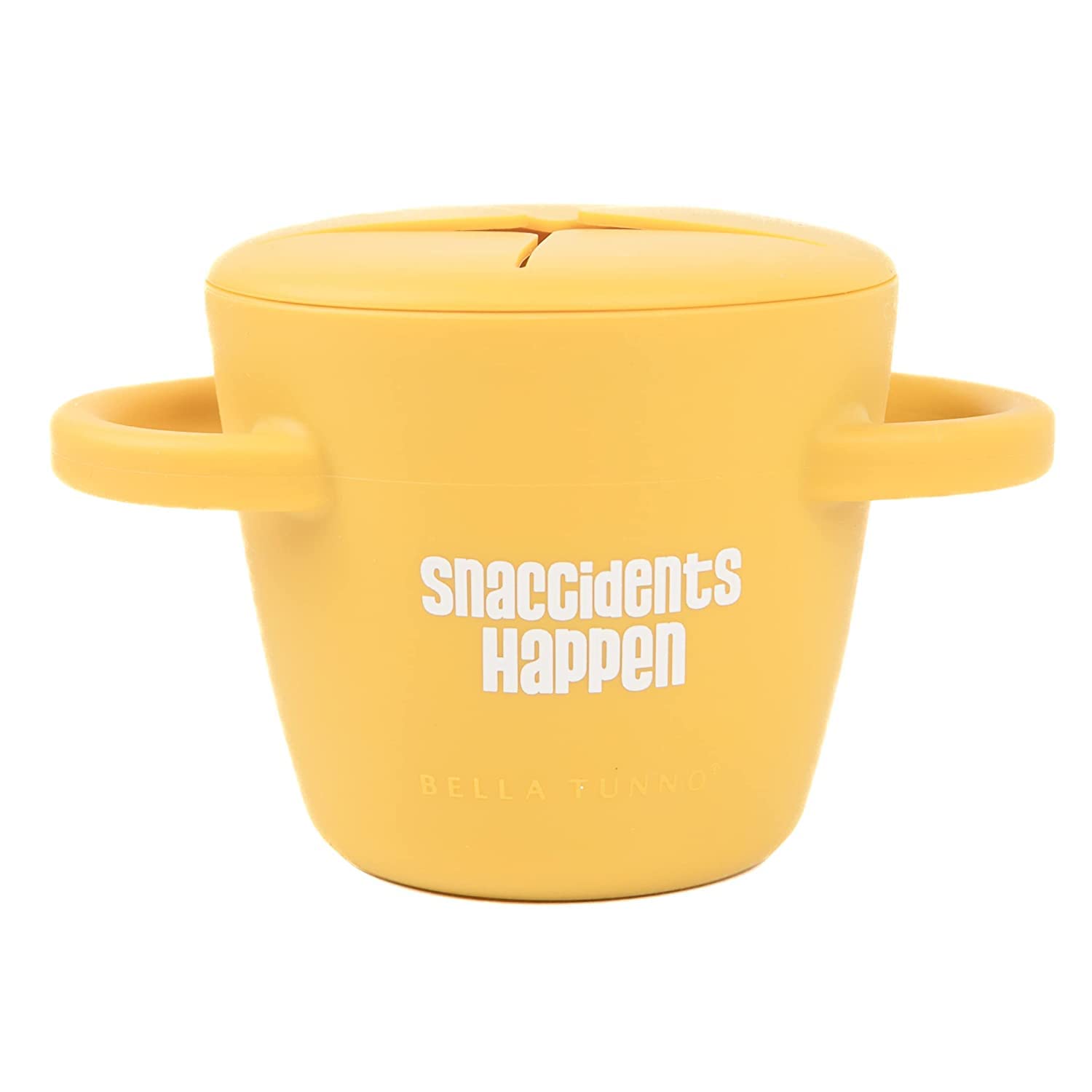 Snack Cups for Toddlers by Bella Tunno, Silicone Spill Proof Food Container with Lid, Babies & Kids 6-12 Months, Snaccidents