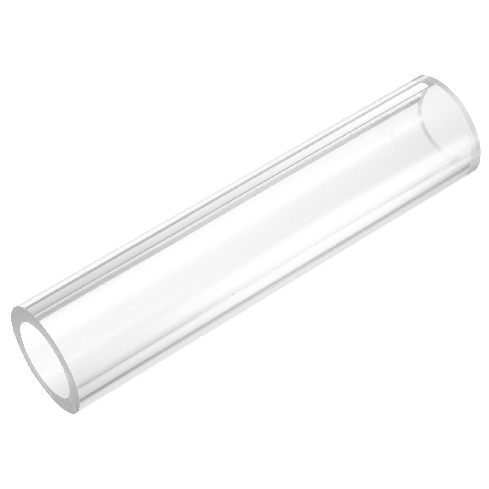 uxcell Rigid Round Clear Tubing 25mm(1") ID x 35mm(1 3/8") OD x 0.5Ft(150mm) Length Plastic Tube