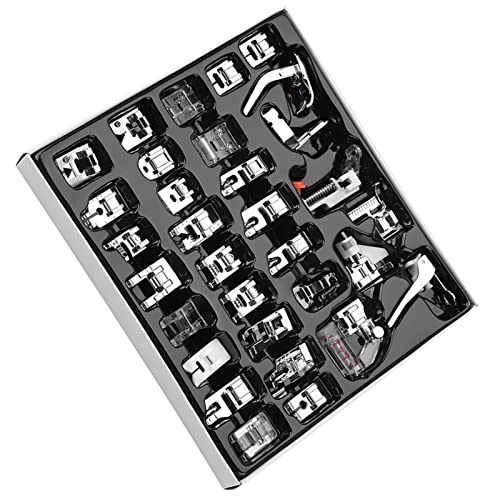 Kit 32 Piezas Pies Para Máquina De Coser Metal miniatura 5