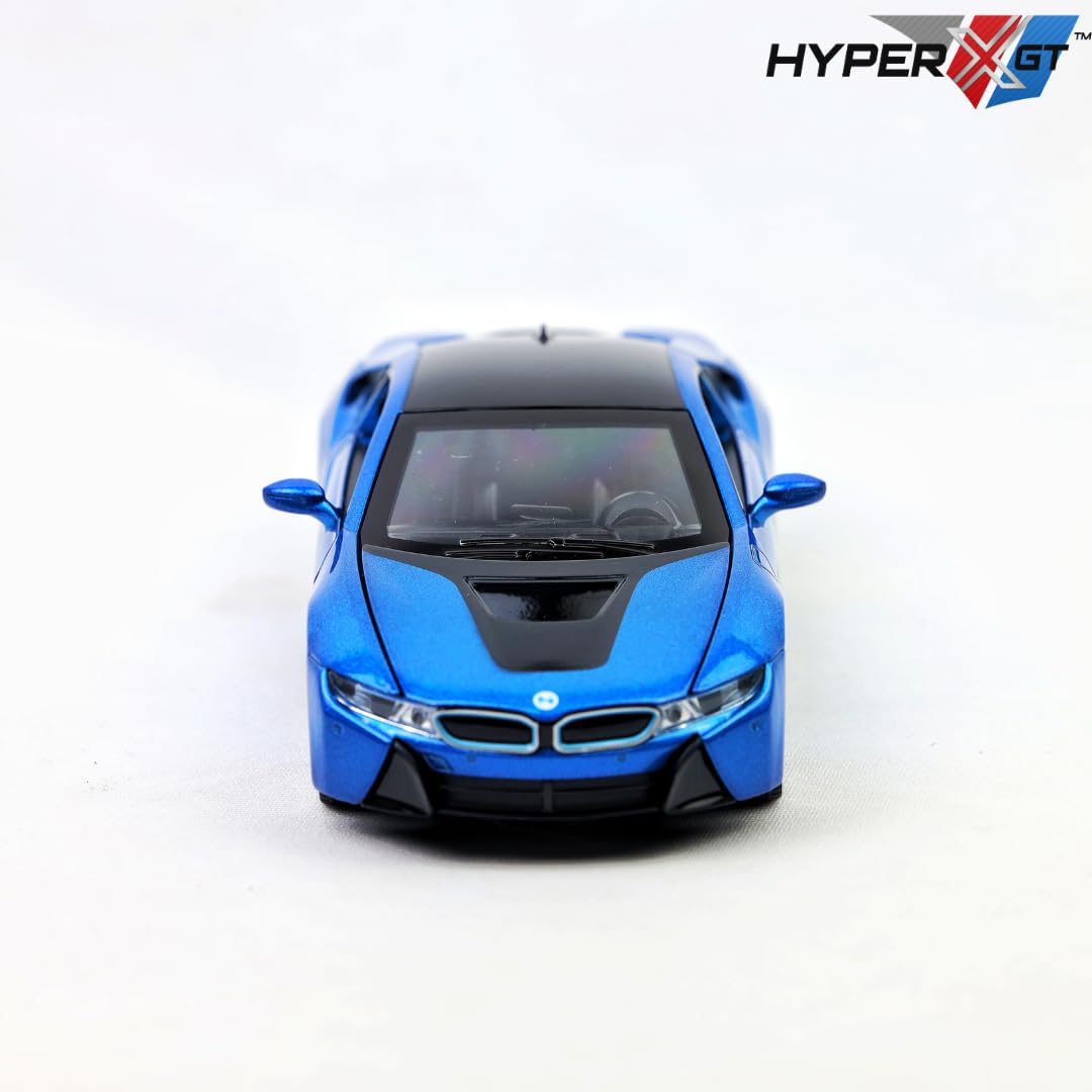 HYPERXGT BM i8 Die Cast Model Car | Sports Style Miniature Vehicle