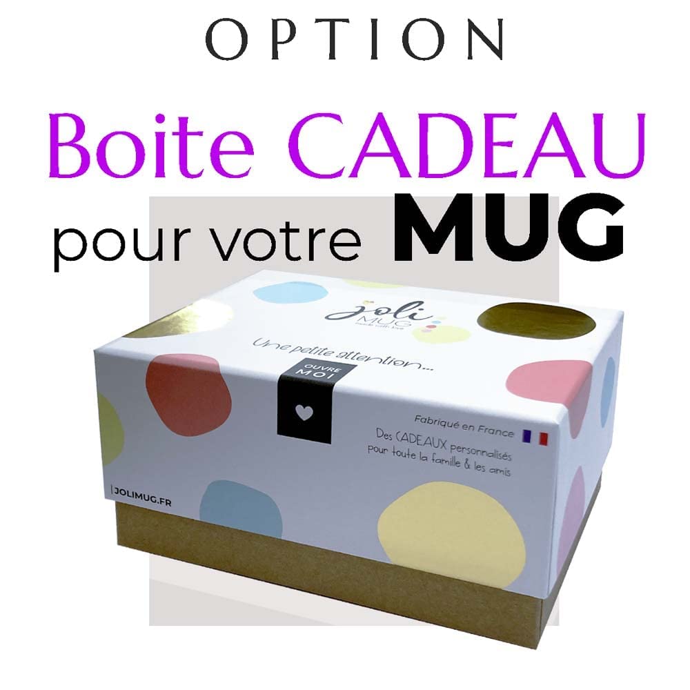 Mug de foot PSG à personnaliser avec votre prénom - Cadeau foot ligue1 Paris Saint Germain - Cadeau personnalisé fête des pères, anniversaire, Noël