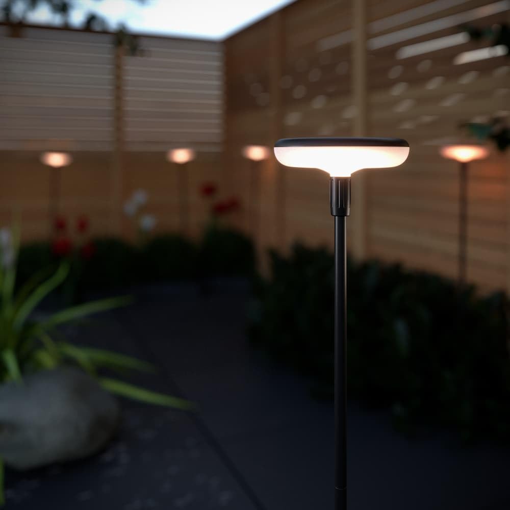 Solar Centre Warm White Solarcentre® Somerset Outdoor Swaying Solar Garden Light 63Cm
