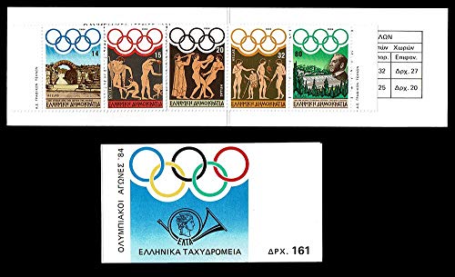 1984 Grecia Libretto Olimpiadi di Los Angeles