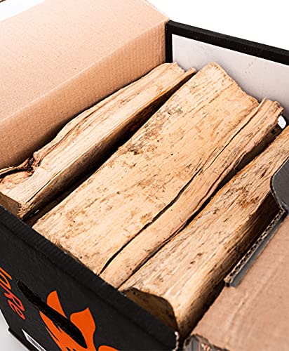 CALORE FIREWOOD BOX 100% Klin Dried Beech Wood Box 26 litre Hardwood Pizza Ovens