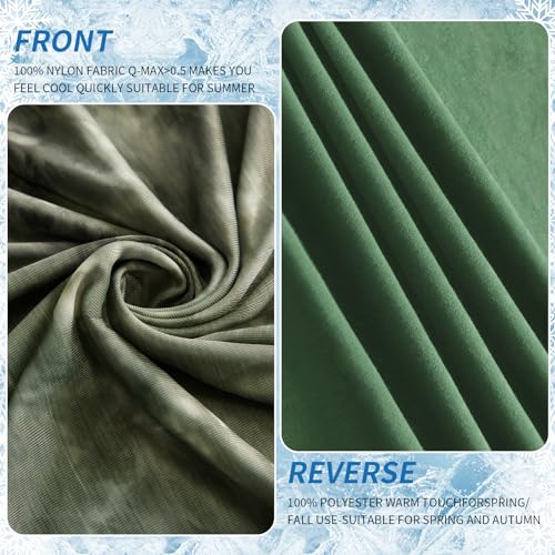 Image of Guohaoi Cooling Blanket for Hot Sleepers and Night Sweats 50 inchx70 inch Twin Size