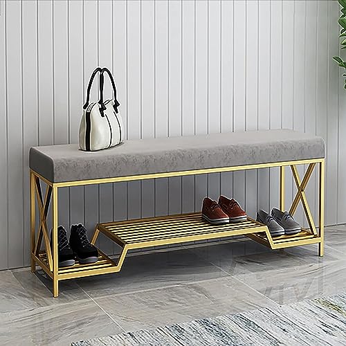 Banc d'entrée avec rangement à chaussures pour organiser votre couloir avec style