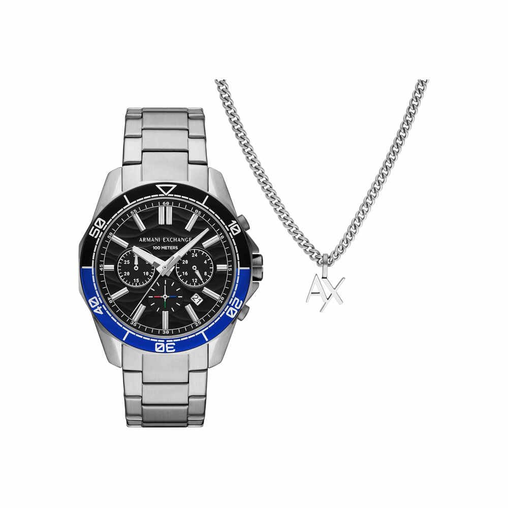 Reloj Armani Exchange Hombre Cronógrafo 44mm Acero