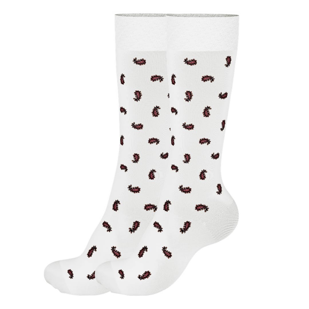 burchmarq Premiun Socks for Men, Combed Cotton, Size UK 6 to 8 (24 to 26 cm), Crew Length, Pack of 1 Pair, Seamless, More Softer Natural Cotton Fiber-picture-18