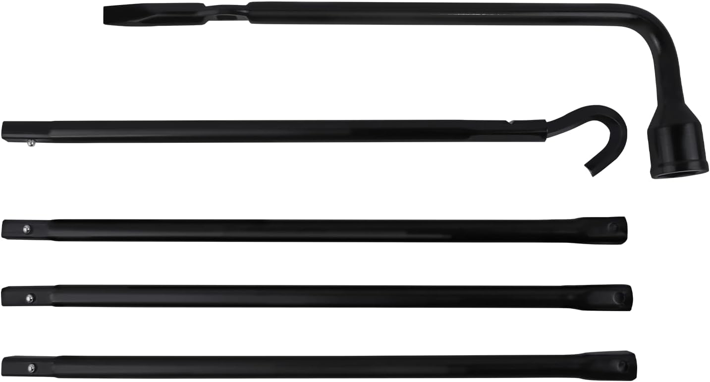 2Ton (4,000 lb) Capacity Blue Hydraulic Low Profile Trolley Service/Floor Jack with Single Piston Quick Lift Pump, Spare Tire Tool Kit for 2002-15 Dodge Ram 1500