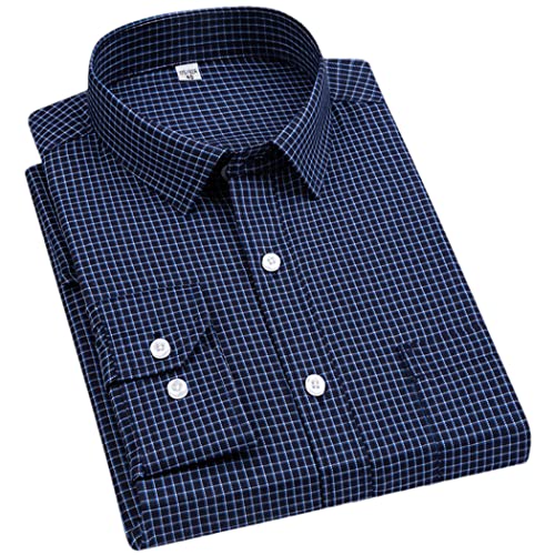Chemise rayée manches longues homme pour éviter les plis au travail