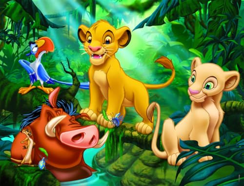 Puzzle 30 pièces Le Roi Lion : Simba & Co Ravensburger Nathan - vue 6