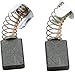 Balais de Charbon pour MAKITA 9401 coupeuse/scie - 6,5x13,5x16mm - 2.4x5.1x6.3'' - Avec arrêt automatique