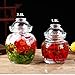 Haeljard 1.5L Glass Jar with Lid Fermentation Jar, Traditional Fermenting Kit Crock with Water Seal Airlock Lid, Pickle Jar for Pickles Kimchi, Sauerkraut, Wine Brewing Kombucha