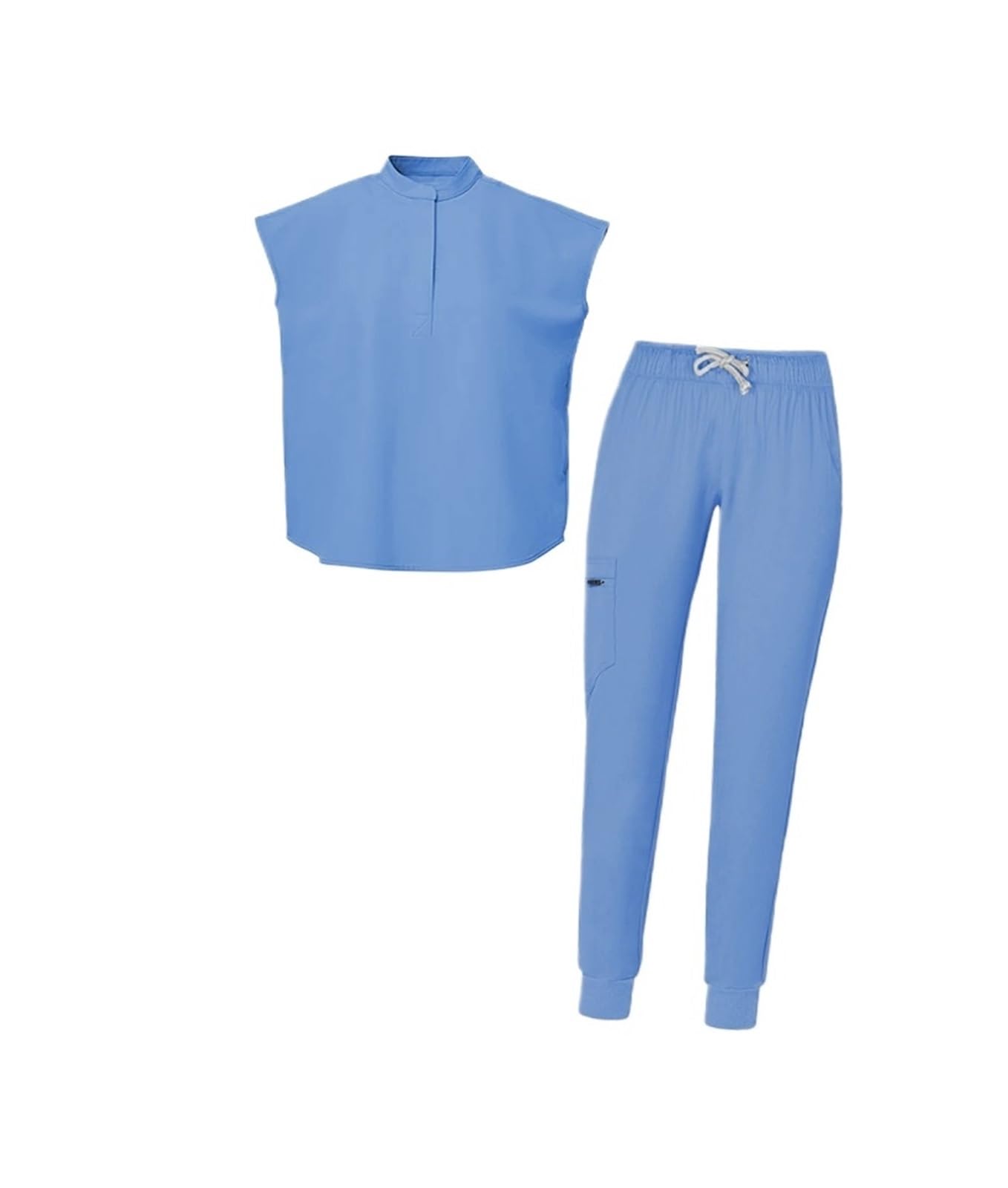 Pijama Enfermera Mujer Uniformes for Mujer, Conjuntos de Batas for Enfermera, Ropa de Trabajo de enfermería, salón de Belleza, Ropa de Trabajo de SPA, Traje quirúrgico, Hospital de Laboratorio