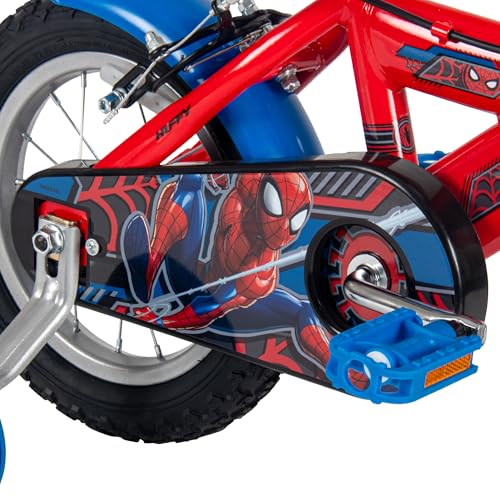 Vélo enfant Marvel Spider-Man pour apprendre à pédaler au parc