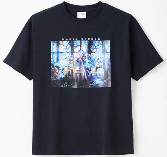 Amazon Co Jp マギアレコード 魔法少女まどかマギカ外伝 メンズtシャツlタグ付き ファッション