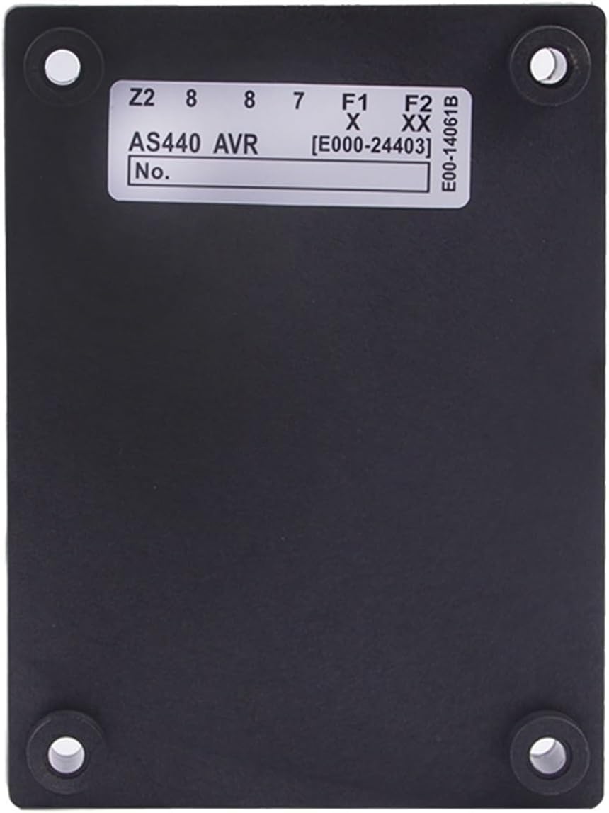Automatic Voltage Regulator Control AS440 AVR Diesel Generator Automatic Voltage Regulator Control Module Stabilizer alternator Replacements Accessories(Soft Glue AS440)
