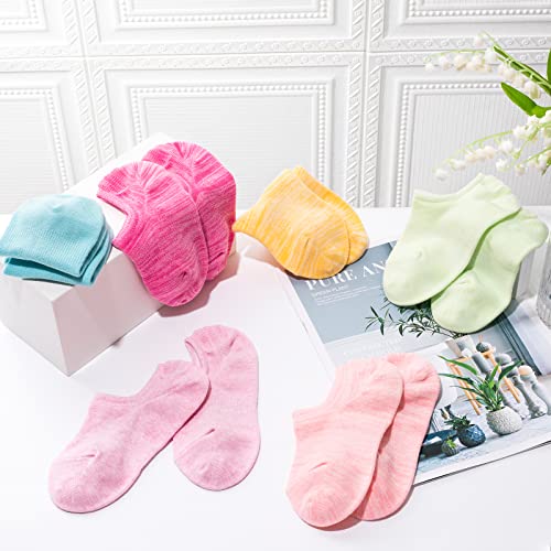 IDEGG No Show Socks Women & Men Low Cut Ankle Short Athletic Running Casual Invisible Liner Socks