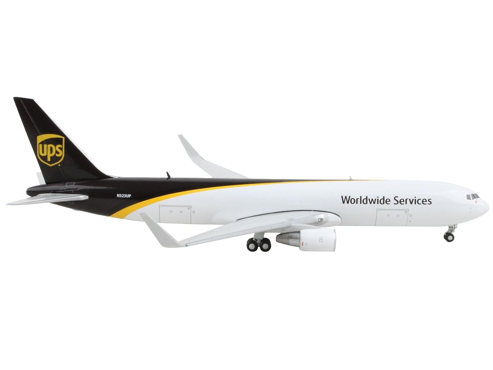 Amazon.com: GeminiJets GJUPS2243 UPS Boeing 767-300F N323UP; Scale