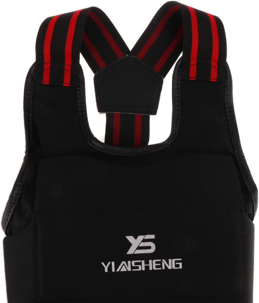 Dovewill Sanda Boxing Taekwondo Karate Chest Protector Adults Kids Chest Guard Vest Waist Guard : Sports & Outdoors