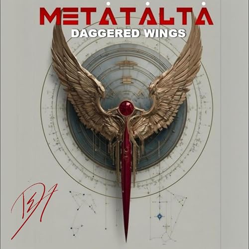 Daggered Wings Audiolibro Por David E. Kinney arte de portada