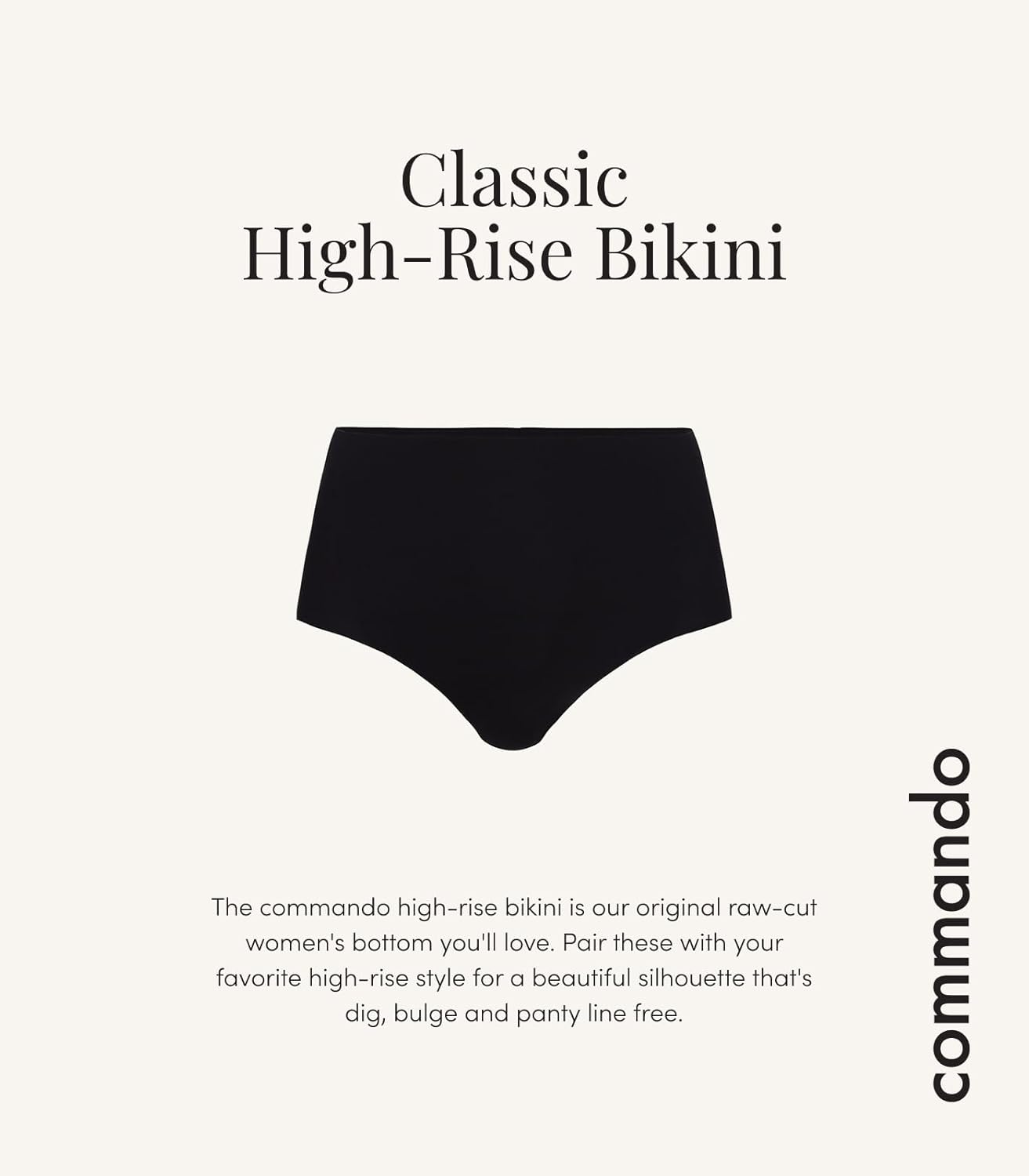 commando Women's Classic High Rise Panties - Image 4