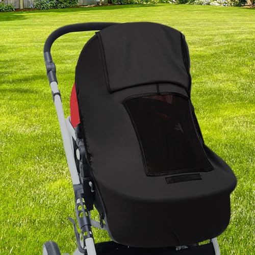 Couvre-pluie pour poussette bébé pare-soleil UV et accessoire promenade